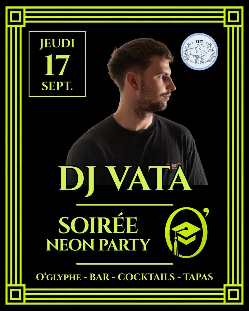 Neon Party avec DJ Vata (O'Campus) à Figeac